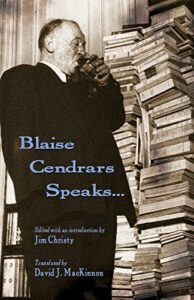 Book cover: Blaise Cendrars Speaks