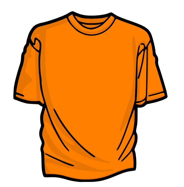 Orange Shirt