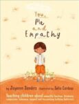 You me and empathy: teaching children about empathy, feelings and kindness by Jayneen Sanders book cover image shows a drawing of a child standing amongst some flowers with their hands behind their back.